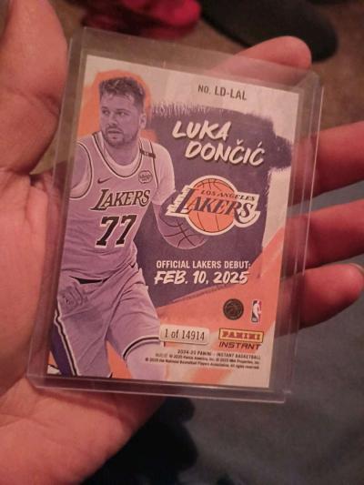 Lakers Luka Doncic card - Thumbnail 2