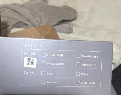 Ayn Thor Max purple and black - Thumbnail 2