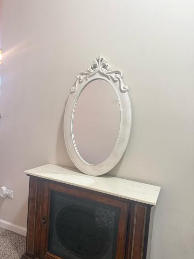 mirror with shelf storage unit - Thumbnail 2