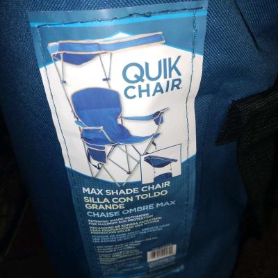 quick chairs with the Mac shade on top have two brand new - Thumbnail 2