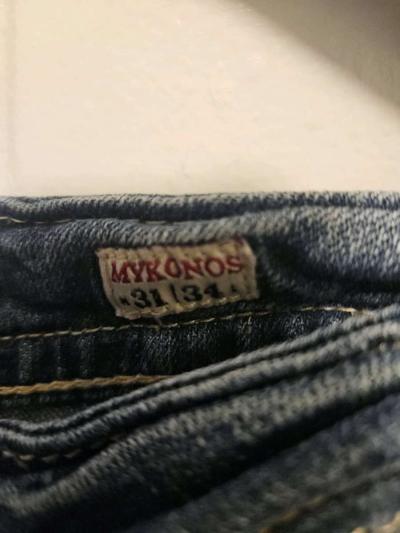 MEK Denim USA Womens Flare Jeans - Thumbnail 4