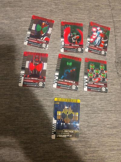 Ko kamen rider decadriver and cards - Thumbnail 4