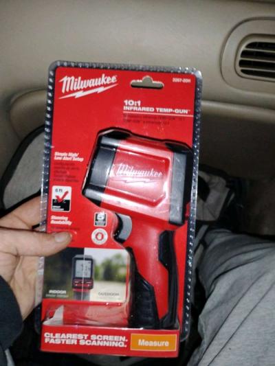 Milwaukee 10 1 Infrared temp gun - Thumbnail 4