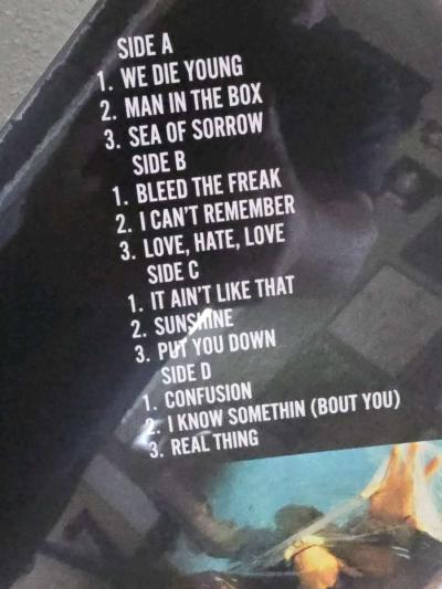 Alice In Chains Facelift Vinyl LP - Thumbnail 3