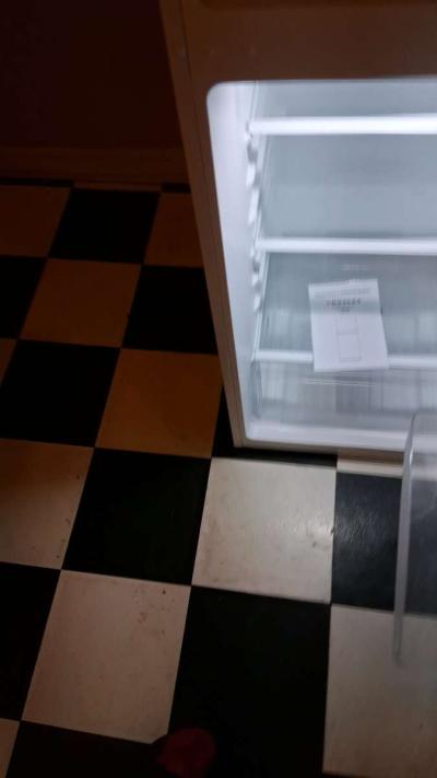 A brand new never used refrigerator and a brand new wifi AC