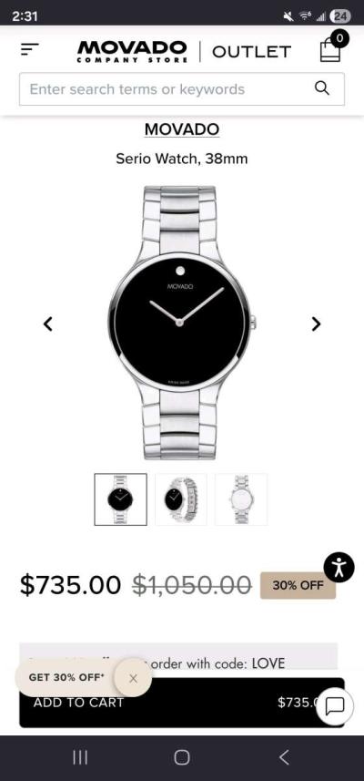Movado Serbio 038943 - Thumbnail 4