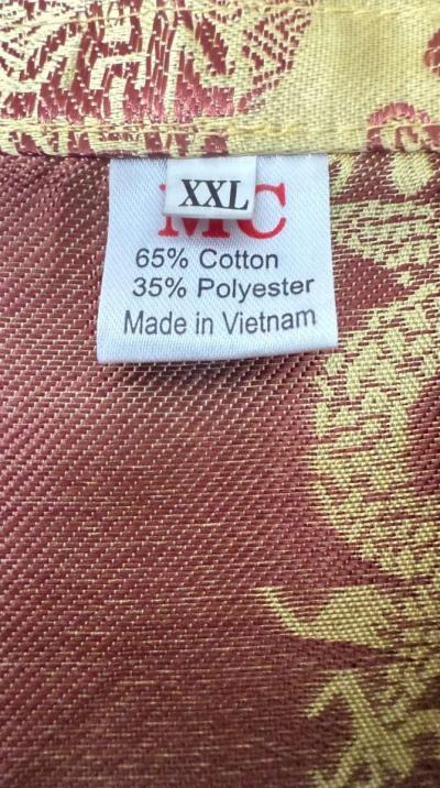 Chinese New Year Golden Dragon Jacket  Pants Set Size XXL WO - Thumbnail 3