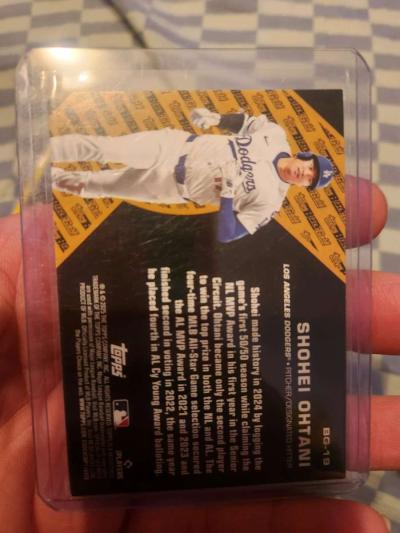 2025 Topps Update Shohei Ohtani Black Gold - Thumbnail 2