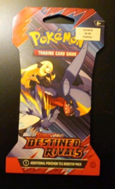 Pokemon TCG Scarlet And Violet Destined Rivals Sleeved Boost - Thumbnail 4
