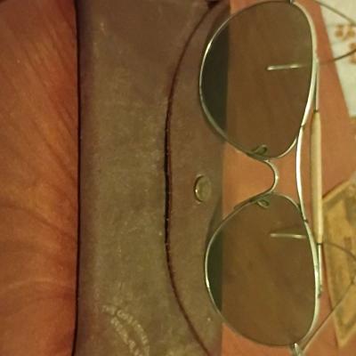 The CM Fischer SRC Co Pilot Sunglasses Silver Metal Frame Gr - Thumbnail 6
