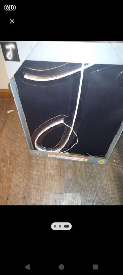 a neon light up j sign  brand new - Thumbnail 4