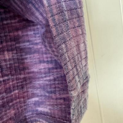 Lavender Ribbed Bodycon Mini Dress XXS  Worn Once  Stretchy - Thumbnail 3