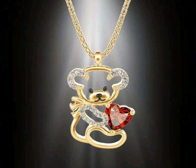 Teddy Bear Necklace