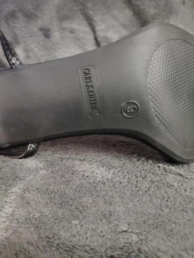 Carlkarida Square Toed Heels size 9 Black - Thumbnail 3