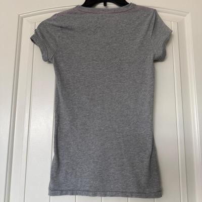 Y2K PINK Victorias Secret LOVE 86 Glitter Baby Tee XS - Thumbnail 5