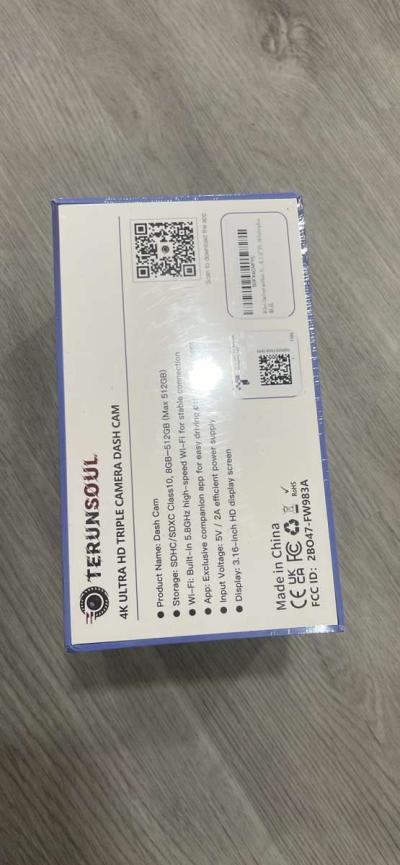 4K Dash Cam Front and Rear - Thumbnail 2