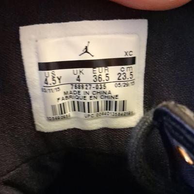 Nike Air Jordan Jasmine GG in the Black  Metallic Gold  Whi - Thumbnail 2