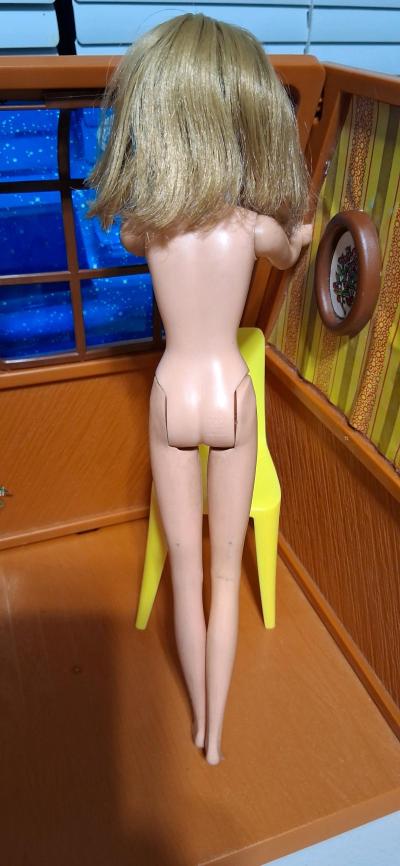 VINTAGE 1960S FRANCIE BARBIE DOLL BEND LEG ROOTED LASHES - Thumbnail 5