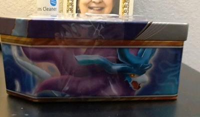 Sealed Pokmon TCG Walking Wake EX Large Tin - Thumbnail 3