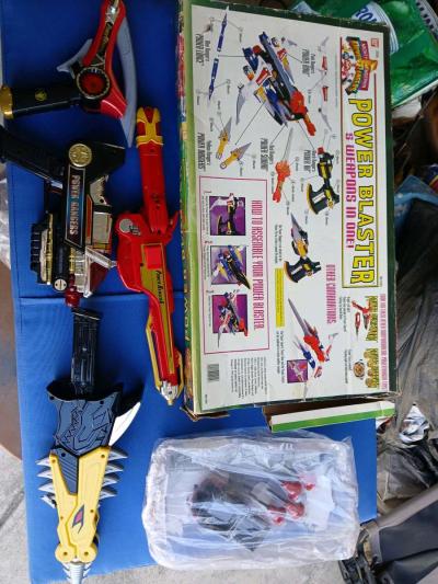 vintage power rangers lot everything pictured - Thumbnail 2