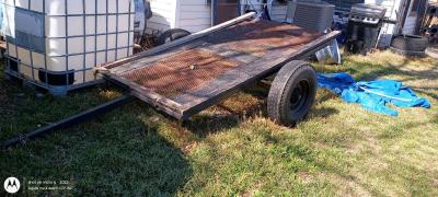 14ft Utility Trailer with two inch ball hitch - Thumbnail 3