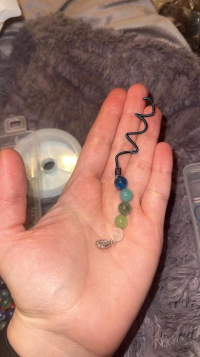 beaded hair swirl - Alicia, Arkansas