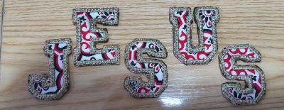 Embroidery the name of Jesus - Thumbnail 2