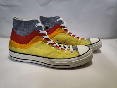 Converse Chuck 70 NorEaster Felt Orange Red High Tops size13 - Thumbnail 5