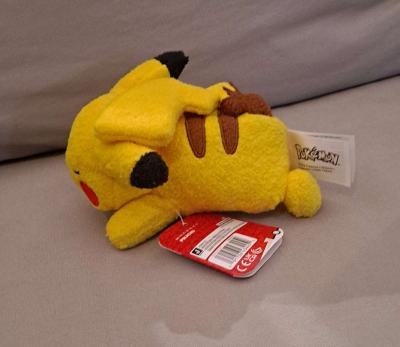 Pokmon Sleeping Pikachu NWT Jazwares 6 Plush 2024 - Thumbnail 2