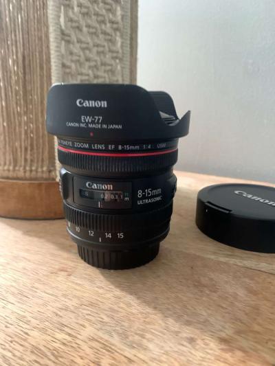 Camera Canon Fish Eye Lens - Thumbnail 5
