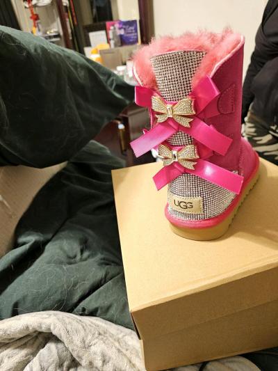 PINK DAZZLING UGGS BOOTS - Thumbnail 2