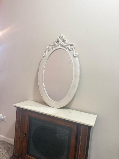 mirror with shelf storage unit - Thumbnail 4