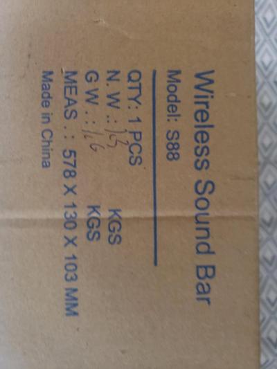 New Wireless Sound Bar S88 - Thumbnail 4