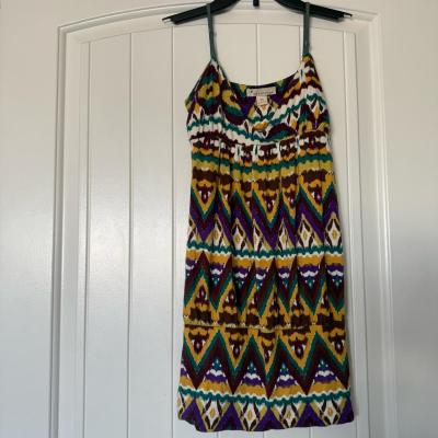 Twentyone XS Boho Tribal Print Sleeveless Top  Multicolor Ik - Thumbnail 4
