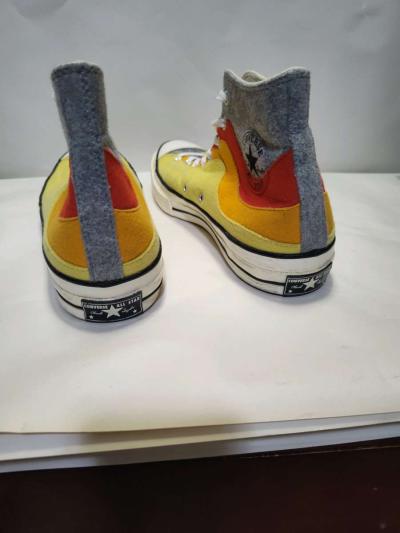 Converse Chuck 70 NorEaster Felt Orange Red High Tops size13 - Thumbnail 6