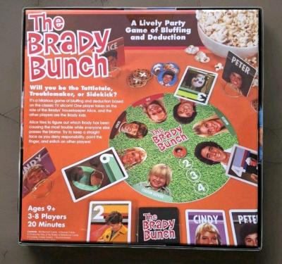 The Brady Bunch Party Game 3D Box 1970s Sitcom Board Game Se - Thumbnail 4