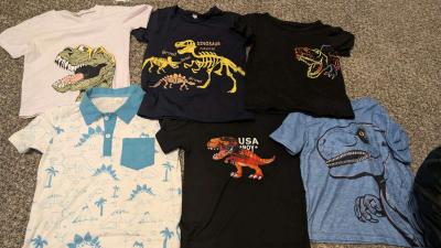 dino boys tees