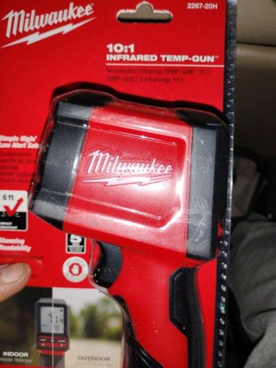 Milwaukee 10 1 Infrared temp gun - Thumbnail 3