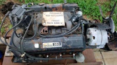 Frozen Chevy 350 engine - Thumbnail 4