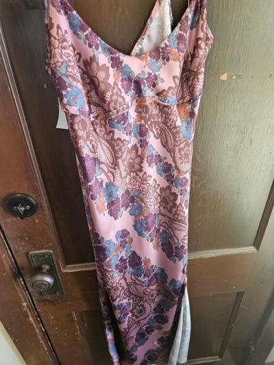 free people intimacy pink slip dress size small - Thumbnail 2