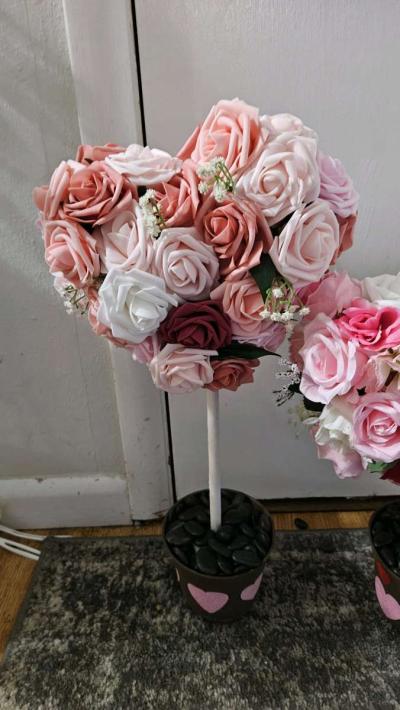 floral heart centerpieces 3 - Thumbnail 2