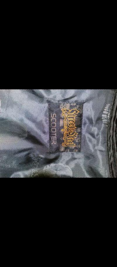 womens black leather jacket - Thumbnail 2