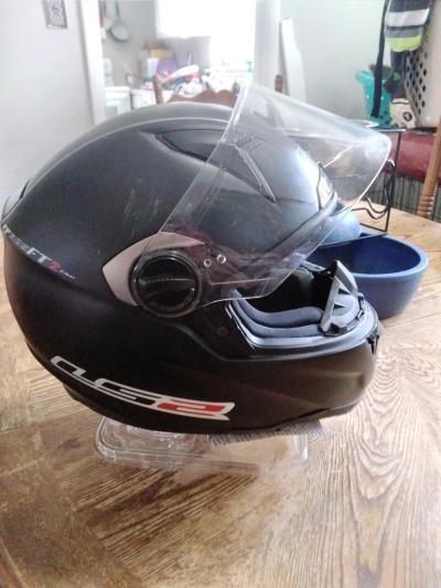 L52 ff385 motorcycle helmet - Thumbnail 4