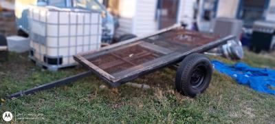 14ft Utility Trailer with two inch ball hitch - Thumbnail 5