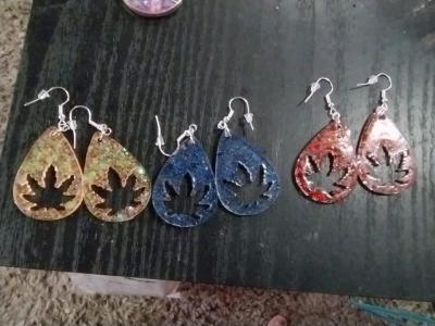 Hand Crafted Earrings - Thumbnail 3