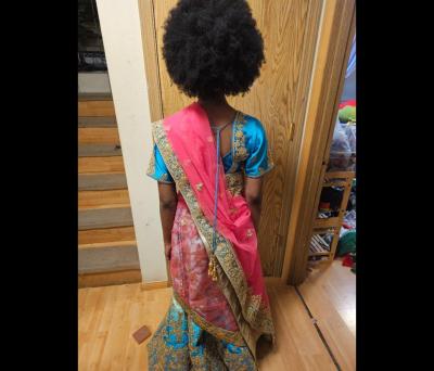 beautiful handmade saree - Thumbnail 6