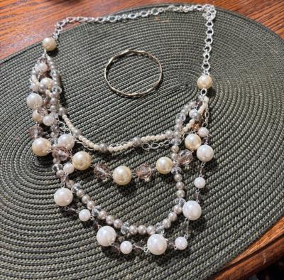 Bib Necklace with Bracelet - Needville, Texas