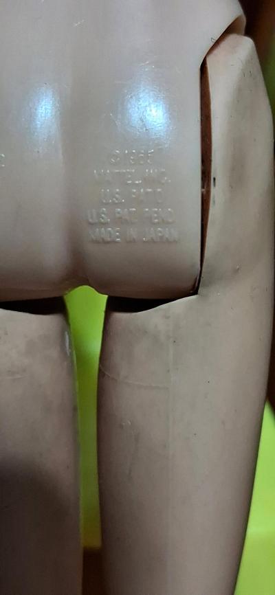 VINTAGE 1960S FRANCIE BARBIE DOLL BEND LEG ROOTED LASHES - Thumbnail 3