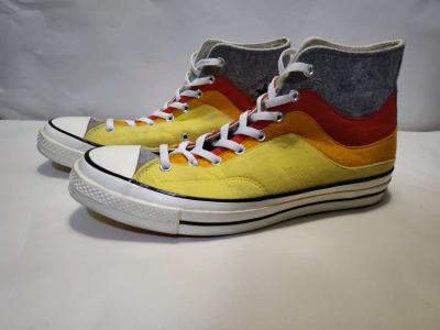 Converse Chuck 70 NorEaster Felt Orange Red High Tops size13 - Thumbnail 3