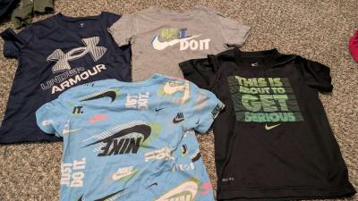 Nike under armour tees